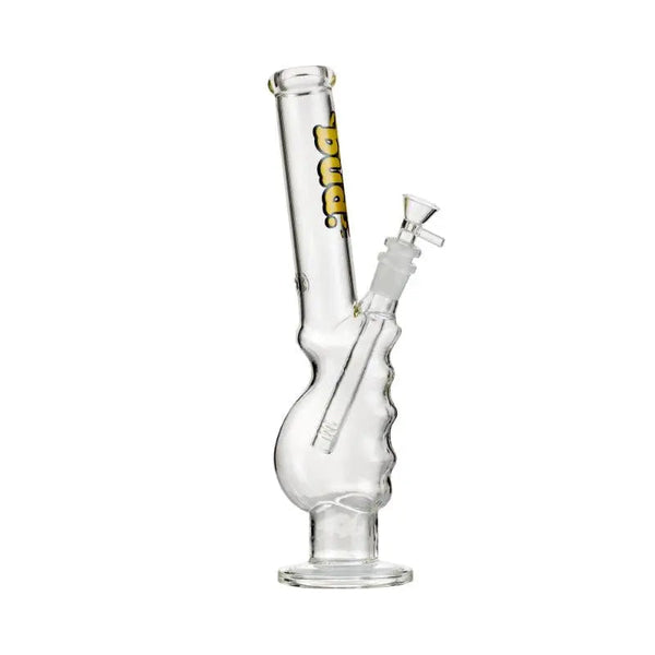 BUD GRIPPER BONG with glass stem and cone - 34CM