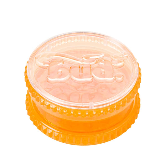 Bud 2-Part Acrylic Grinder 50mm - ORANGE