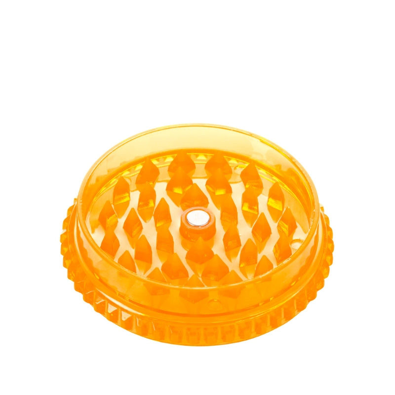 Bud 2-Part Acrylic Grinder 50mm - ORANGE