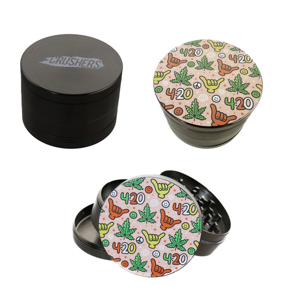 Crushers "timeless 4:20 bliss" 4-piece grinder