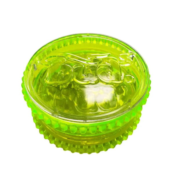 BUD 2-PART ACRYLIC GRINDER 50MM - YELLOW