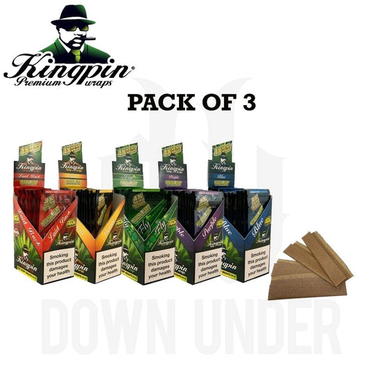 KINGPIN Hemp Wrap 4 pack