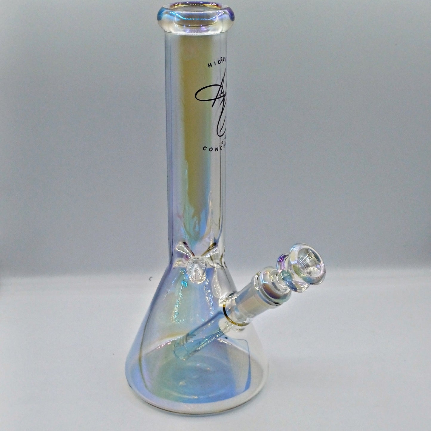 Higher Concepts Beaker Bong 25cm - Iridescent