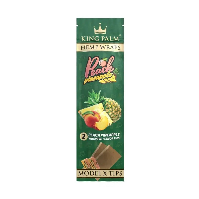 KING PALM FLAVOURED HEMP WRAPS - (2 PACK)