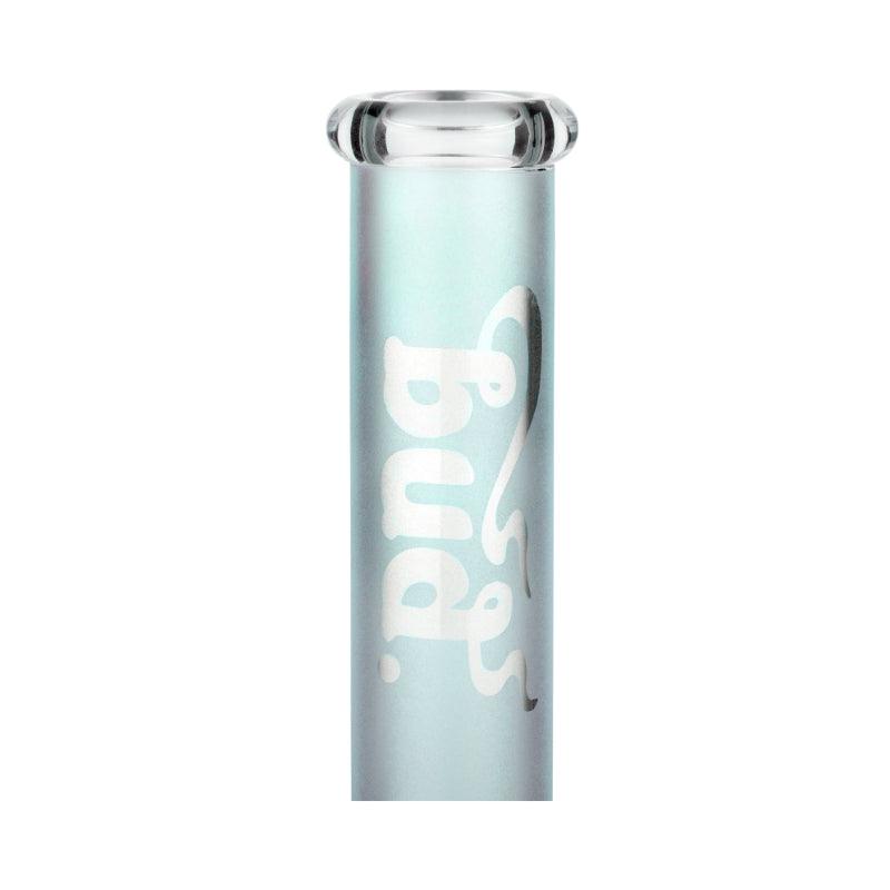 BUD BEAKER BONG 28CM - LIGHT ACTIVATED TEAL