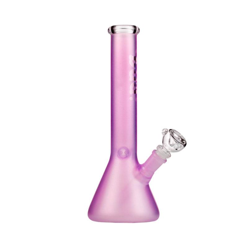 BUD BEAKER BONG 28CM - LIGHT ACTIVATED PURPLE