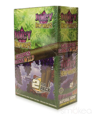 Juicy Natural Hemp Flavored Blunt Wraps (2-PACK)