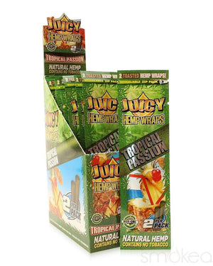 Juicy Natural Hemp Flavored Blunt Wraps (2-PACK)