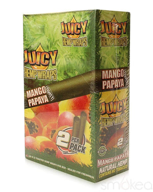 Juicy Natural Hemp Flavored Blunt Wraps (2-PACK)