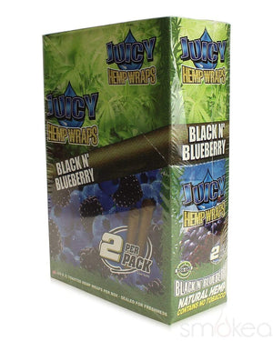 Juicy Natural Hemp Flavored Blunt Wraps (2-PACK)