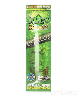 Juicy Natural Hemp Flavored Blunt Wraps (2-PACK)